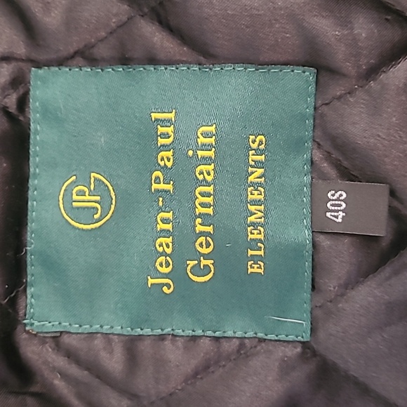 Jean-Paul Germain Elements All Weather Coat Trench Dress Black Size 40S - Picture 15 of 17